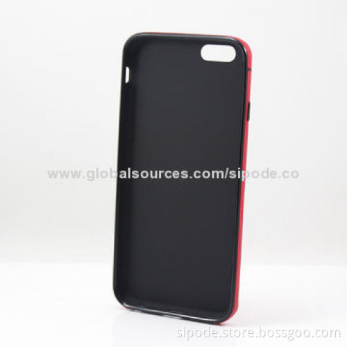 Protective TPU leather case for iPhone 6, customized design